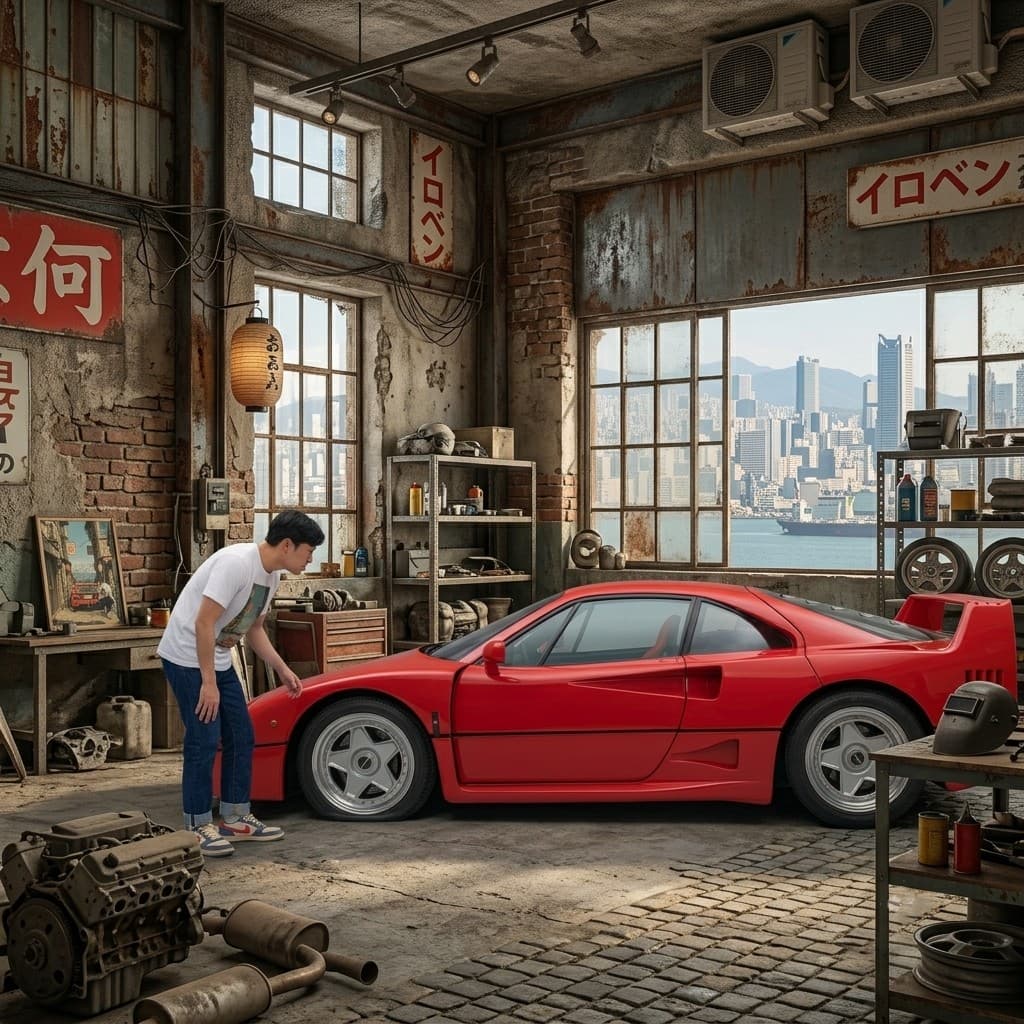 Car t-shirt