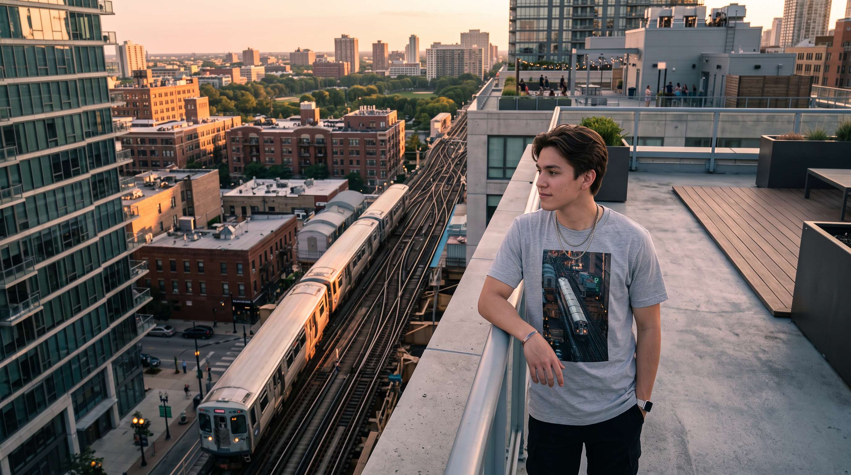 Train t-shirt